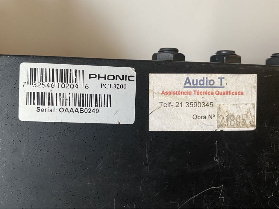 Compressor Limitador Phonic PCL 3200