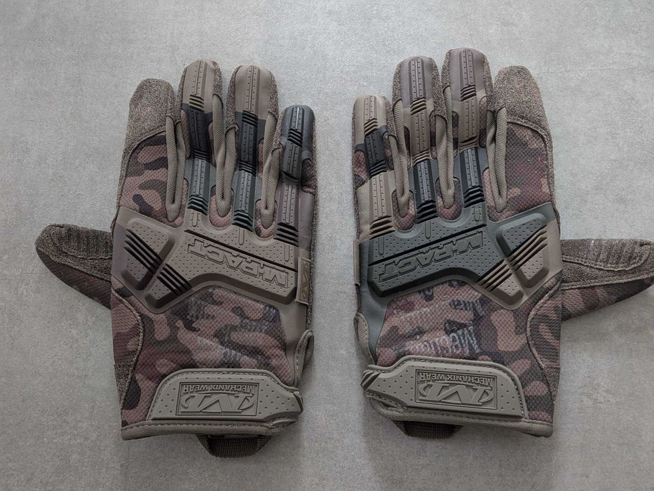 Rękawice taktyczne Mechanix Wear M-Pact - wz.93 Pantera PL Woodland M