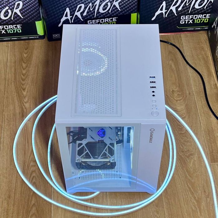 RX 6700 XT 12GB (RTX 4060), Ryzen 5 5500, 16 ГБ DDR4, SSD Игровой ПК