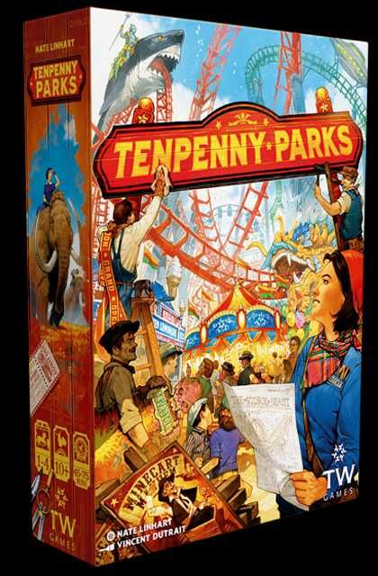 tenpenny parks board game jogo tabuleiro