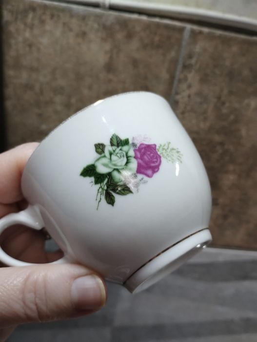 Винтажные чашки, Англия, Германия, Китай Тянзыньський фарфор.