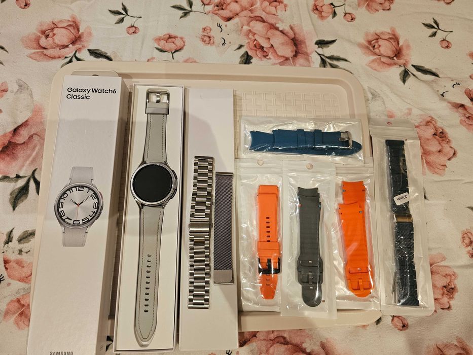 Galaxy Watch 6 classic, mega zestaw!
