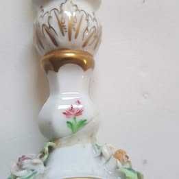 Pequeno castiçal com florinhas e dourado, Artibus