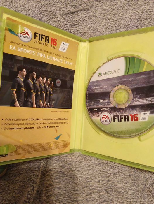 gra FIFA 16 na xbox 360