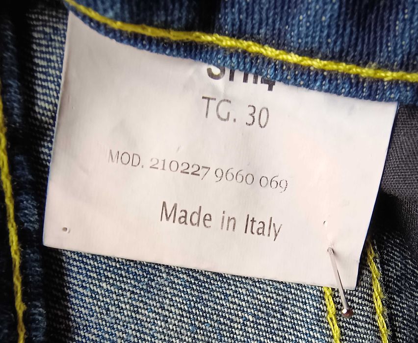 Дизайнерські брендові італійські жіночі джинси SHI4.