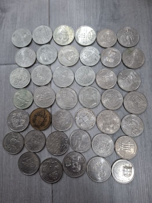 Colecção rara moedas antigas República Portuguesa + 2€ comemorativas