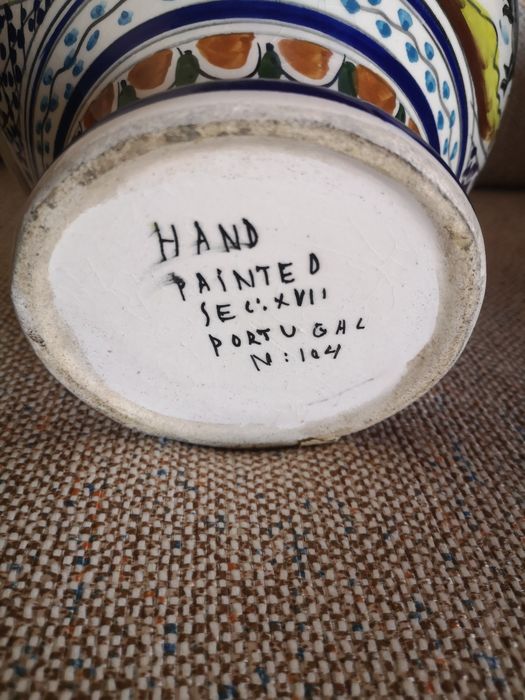 Pote porcelana Séc. XVII