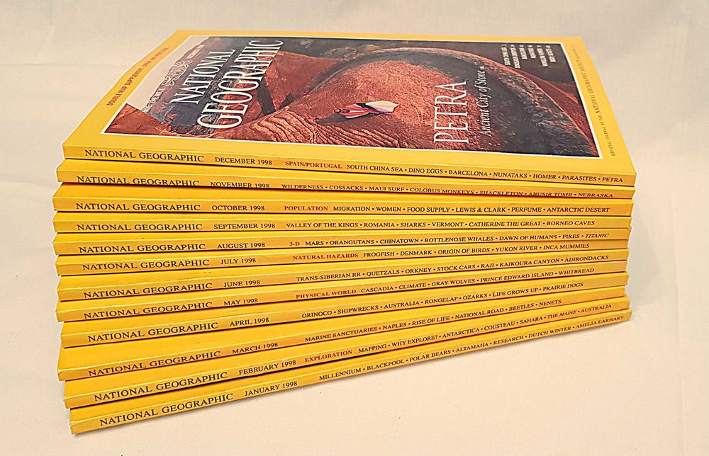 1998 National Geographic versão US