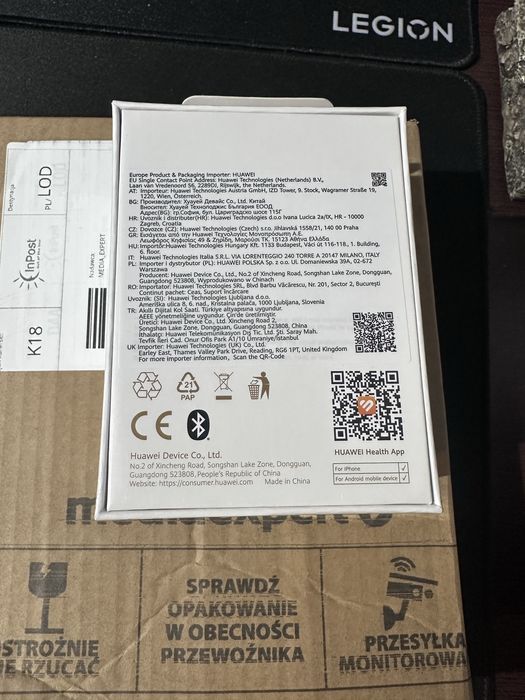 Nowy HUAWEI watch fit 5 - folia gwarancja