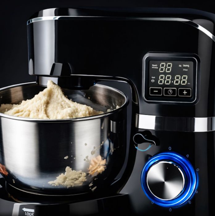 NOWY 6w1 Robot Kuchenny z Podgrzewaną Misą Blenderem 2000W Gwarancja