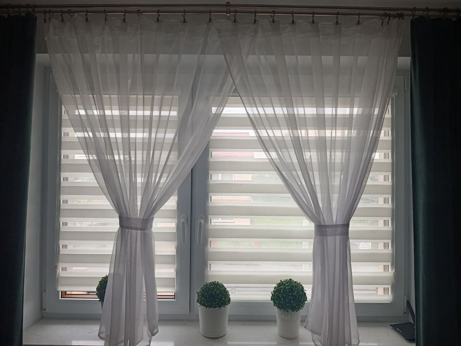 Rolety dzień /noc z mechanizmem 8 rolek