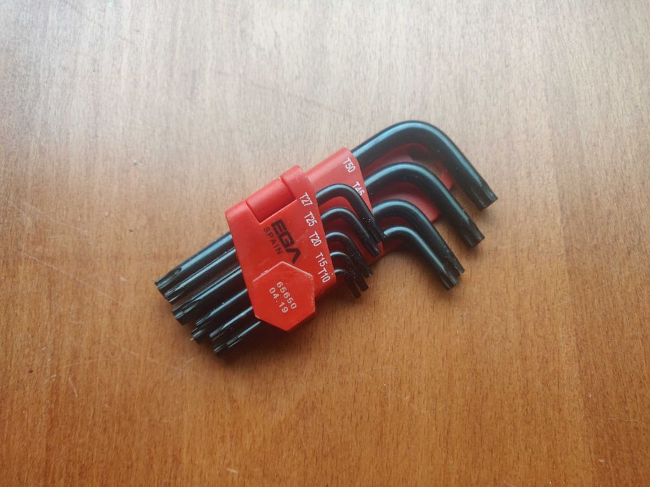 Conjunto de chaves torx