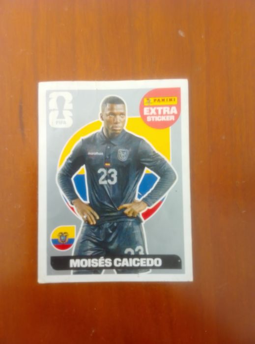Extra sticker Caicedo panini