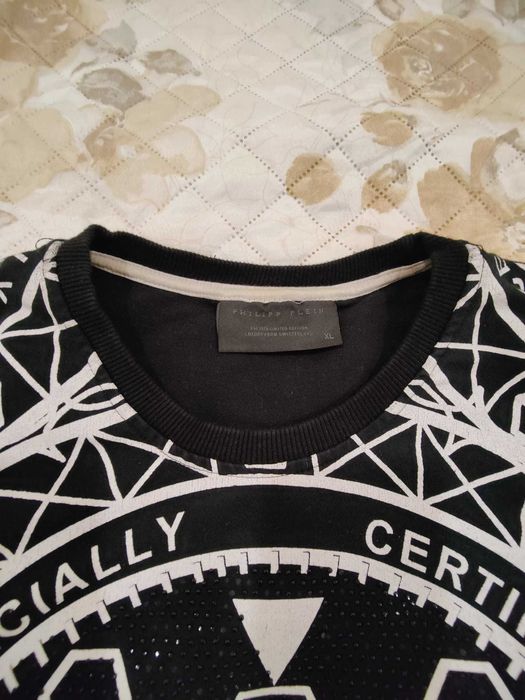 Camisola Phillip Plein tam. XL em excelente estado