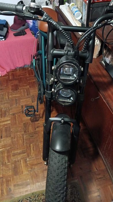 Bicicleta engwe m20 duas baterias