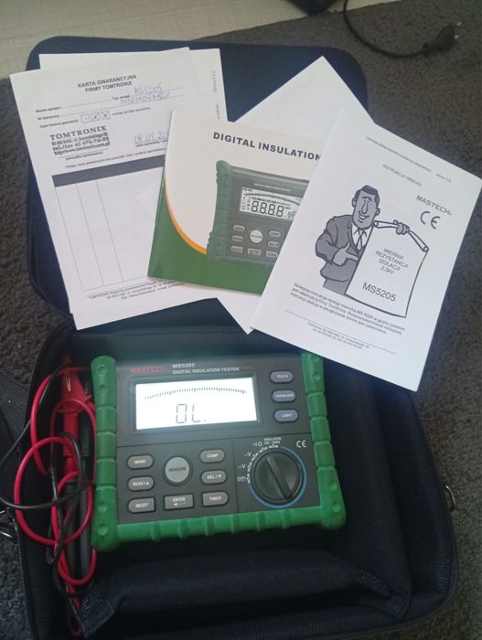 Miernik rezystancji izolacji 2500V