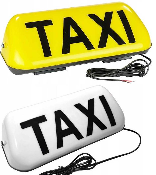 TAXI Led Lampa Kogut Magnes Sygnalizator 35cm Wtyczka SKLEP Warszawa