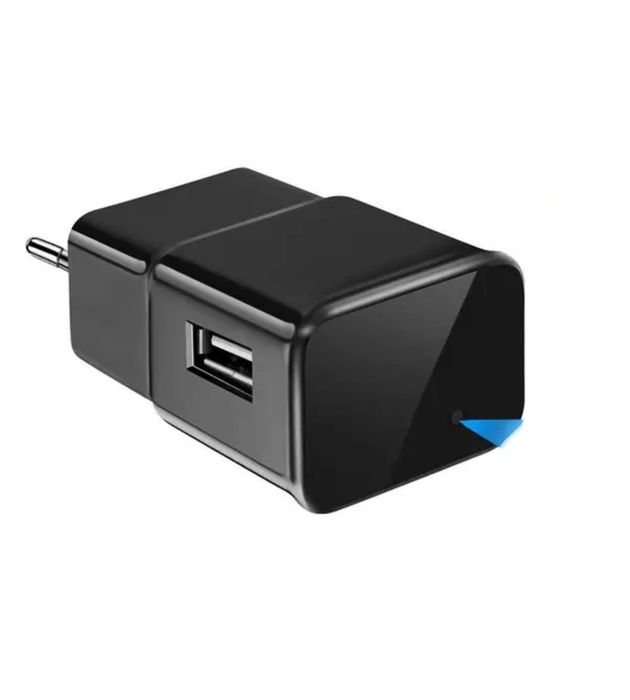 Мини WiFi камера зарядное устройство 1080P Full HD с датчіком руху