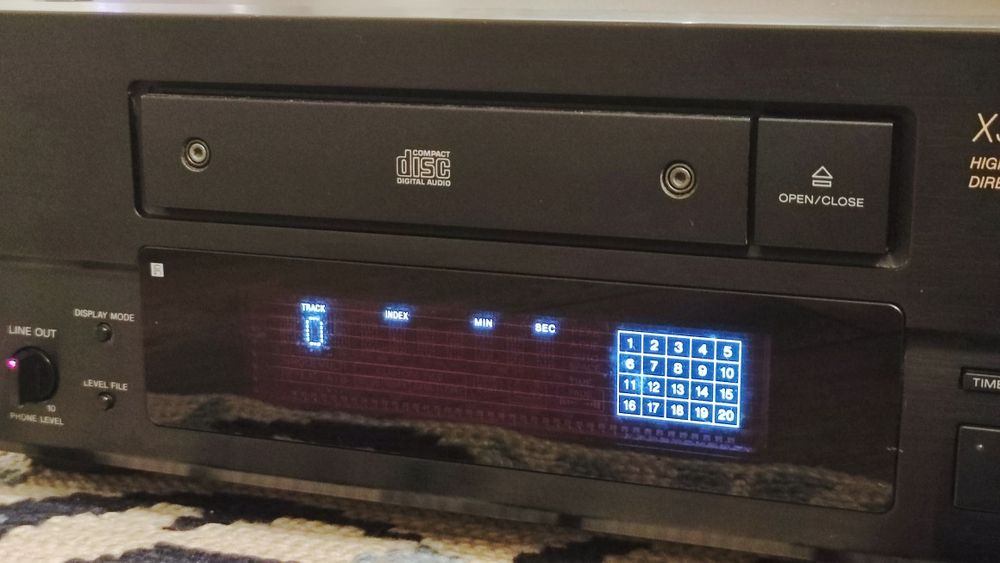 Leitor CD Sony CDP X333ES -AVARIADO-