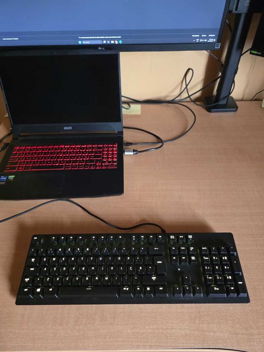 Teclado Gaming Razer PT-PT Como Novo