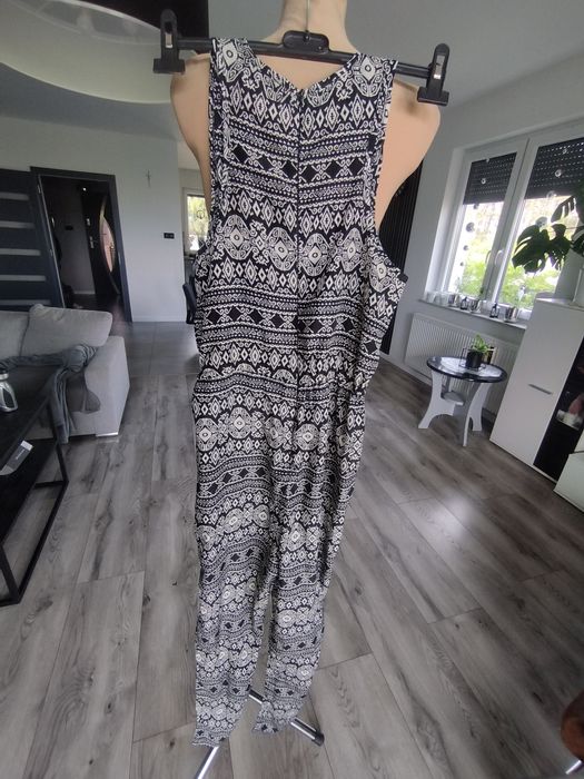 R.36 missquided kombinezon damski na ramiączkach długa nogawka