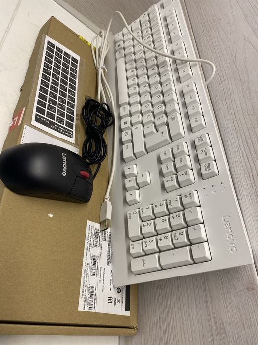 дротовий комплект Lenovo — клавіатура SK-8827 + мишка Lenovo