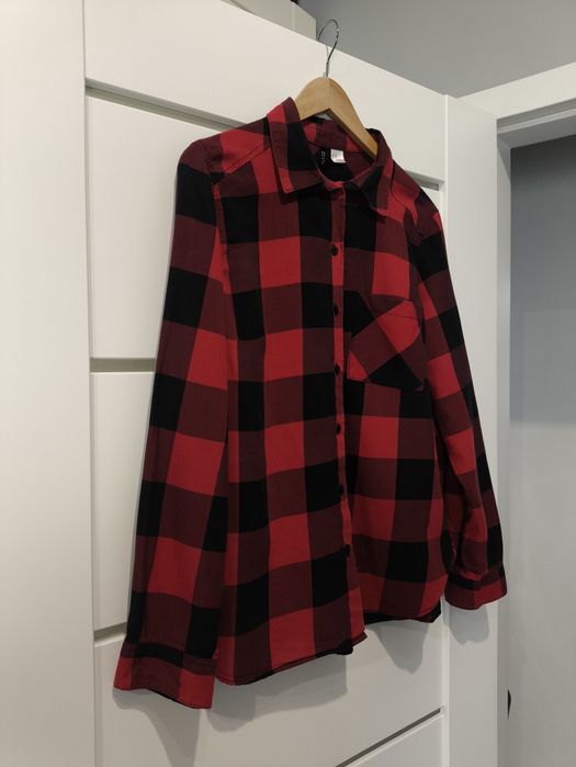 Koszula damska w kratkę H&M rozmiar M