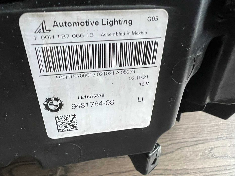 Фара права Bmw X5 G05 БмвХ5 від2019-2025рр