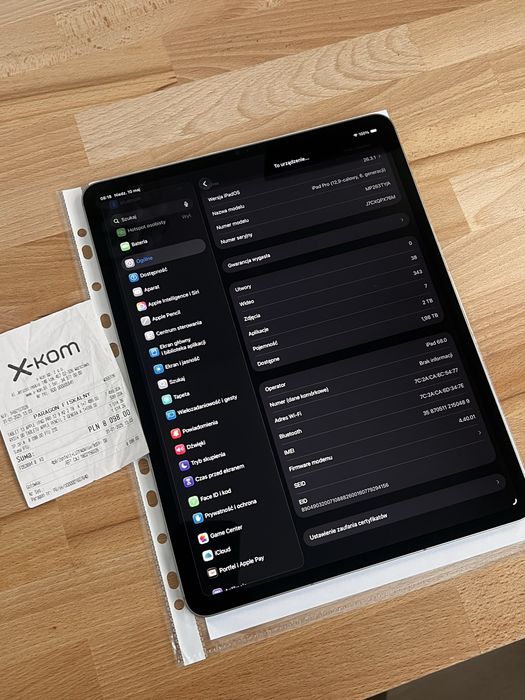 Apple iPad Pro 12.9” M2 2TB 5G Cellular + Apple Pencil