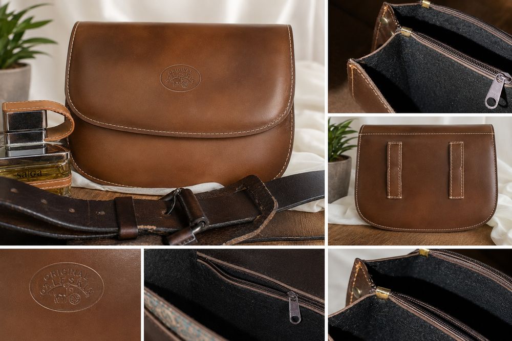 Шкіряна сумка Original Calfskin з натуральної шкіри