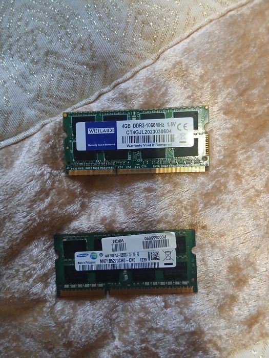 Memoria ram 4 gb ddr3 1600 2