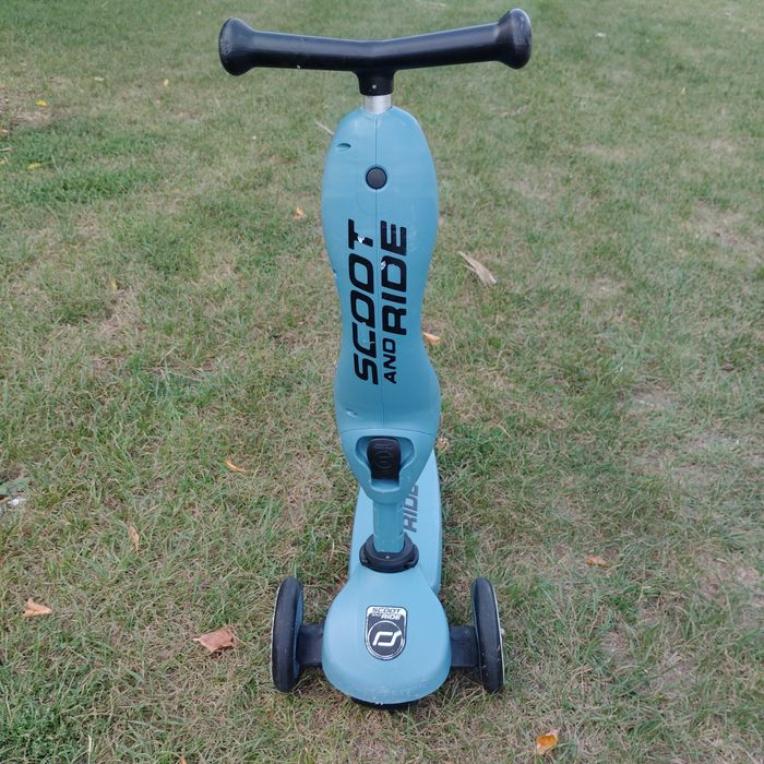 Scoot and ride 2w1