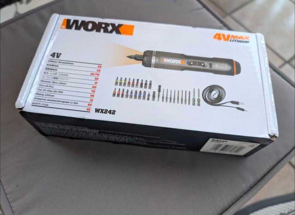 Worx wx242 wkrętak z regulacją i sprzęgłem NOWY