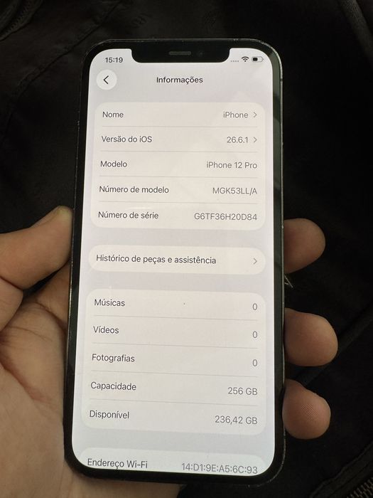 Iphone 12 pro desbloqueado 256gb