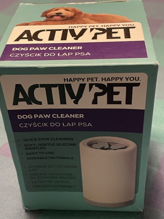 Pojemnik do mycia łap łapek psa nowy