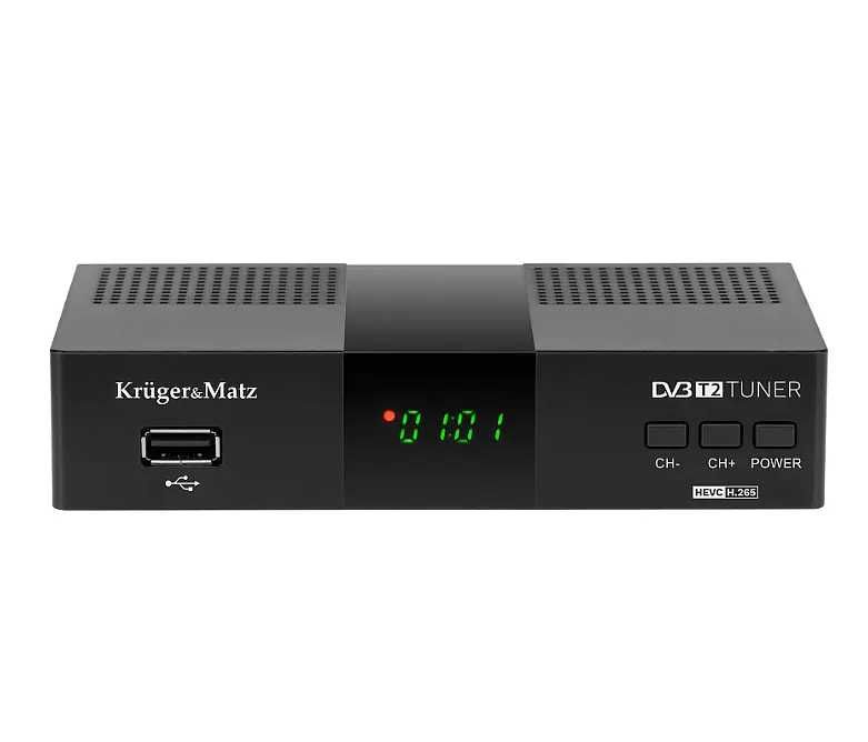 Tuner DVB-T HEVC Kruger&Matz H.265