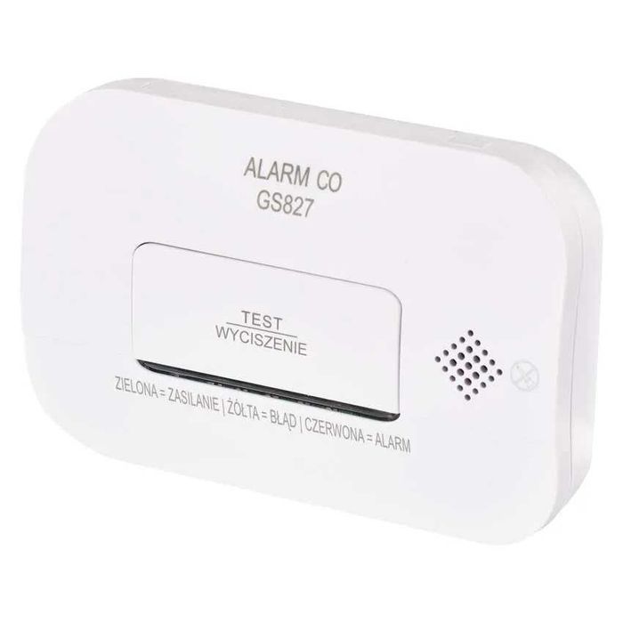 Detektor czujnik tlenku węgla (CO) GS827 – LCD – Alarm dźwiękowy