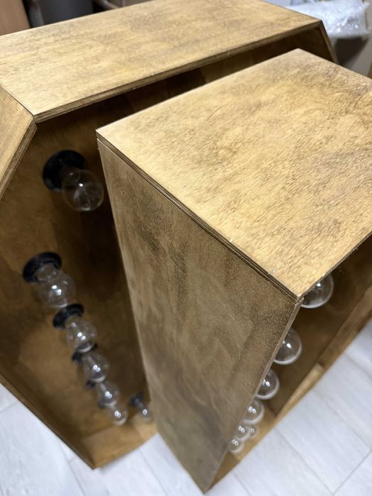 Об’ємні світлові ретро-букви