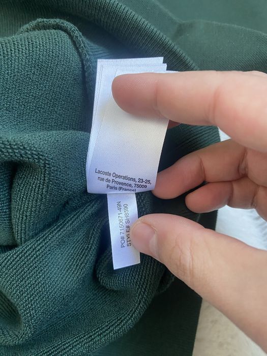Lacoste чоловічий фірмовий худі р.хл