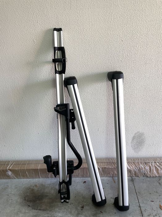 Barras tejadilho e suporte bicicleta bmw 320d modelo 2020