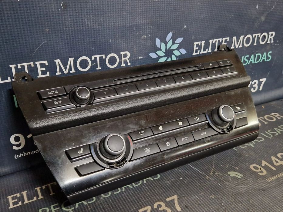 Climatronic usado BMW SERIE 5 F10 F11 9249708-01 display radio