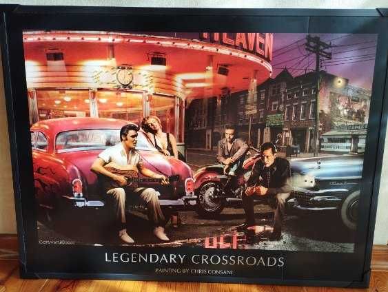 Obraz Legendary Crossroads - podświetlany Led