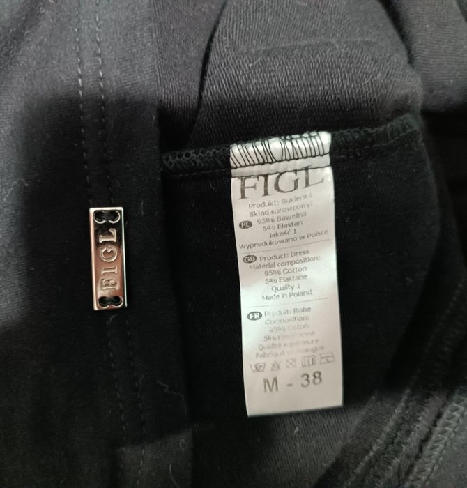 Sukienka bawełniana - rozmiar 38 - .