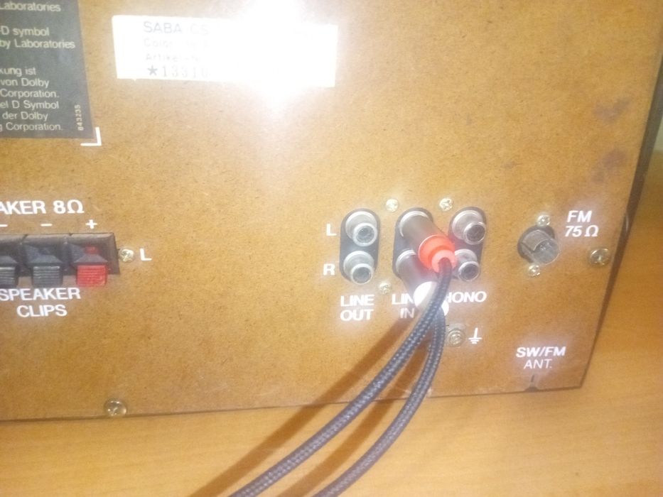 Голова музичного центру SABA C3550