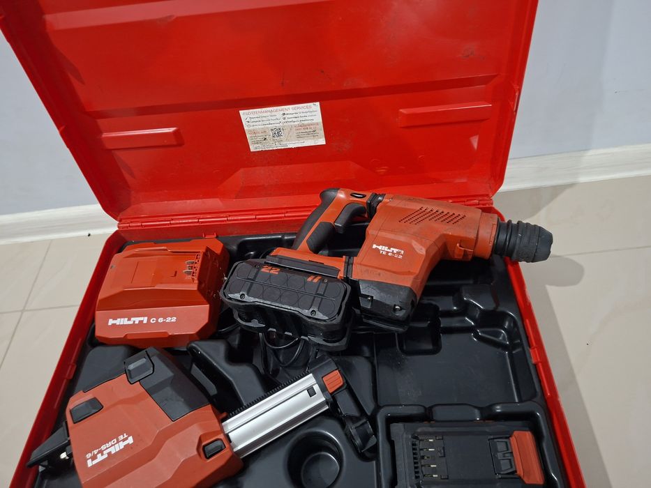 Hilti TE 6-22 Акумуляторний перфоратор з пилососом