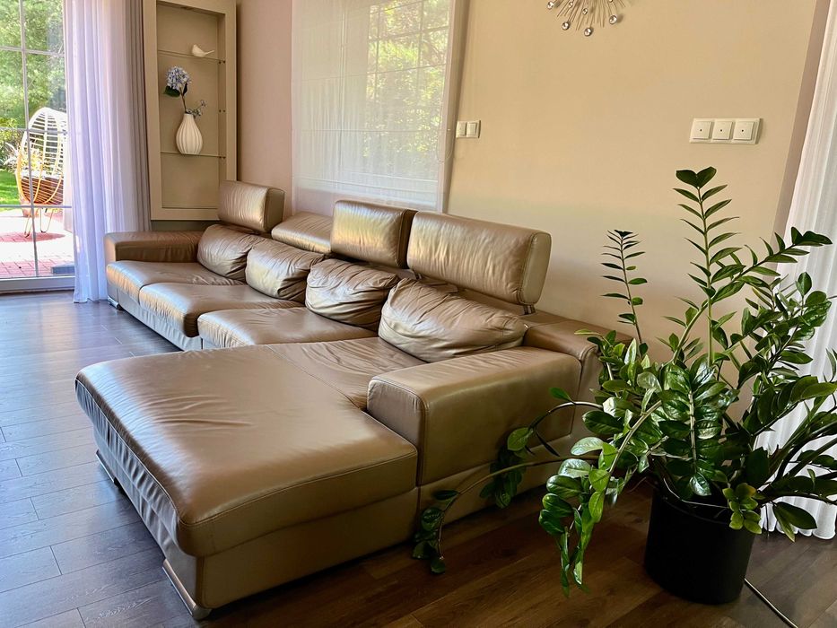 skórzany narożnik ( używany ) f. Bizzarto