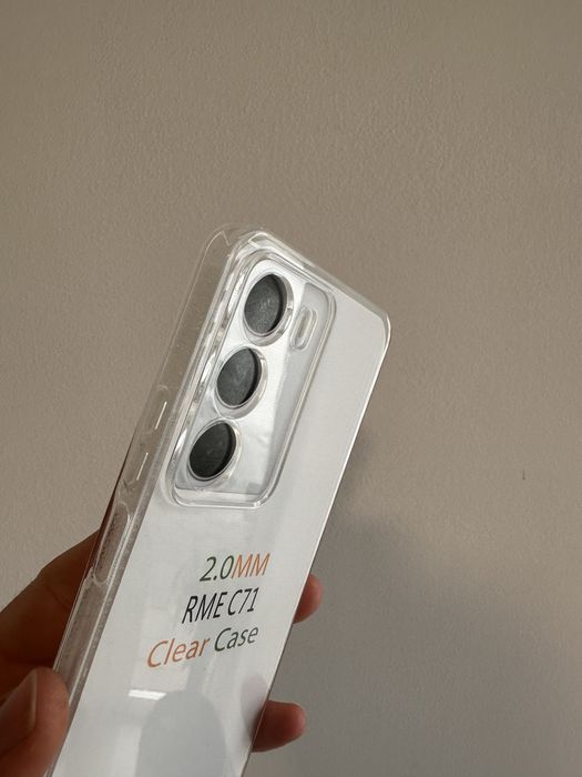 Etui plecki przeźroczyste 2mm + SZKŁO PREMIUM do REALME C71