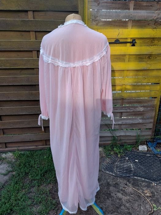 Stary szlafrok damski unikatowy z czasów PRL rozmiar 2XL/3XL