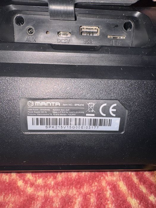 Glosnik przenosny Manta