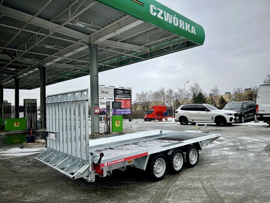 Przyczepa Laweta do przewozu KOPARKI, Ladowarki DMC 3,5T Rzeszow